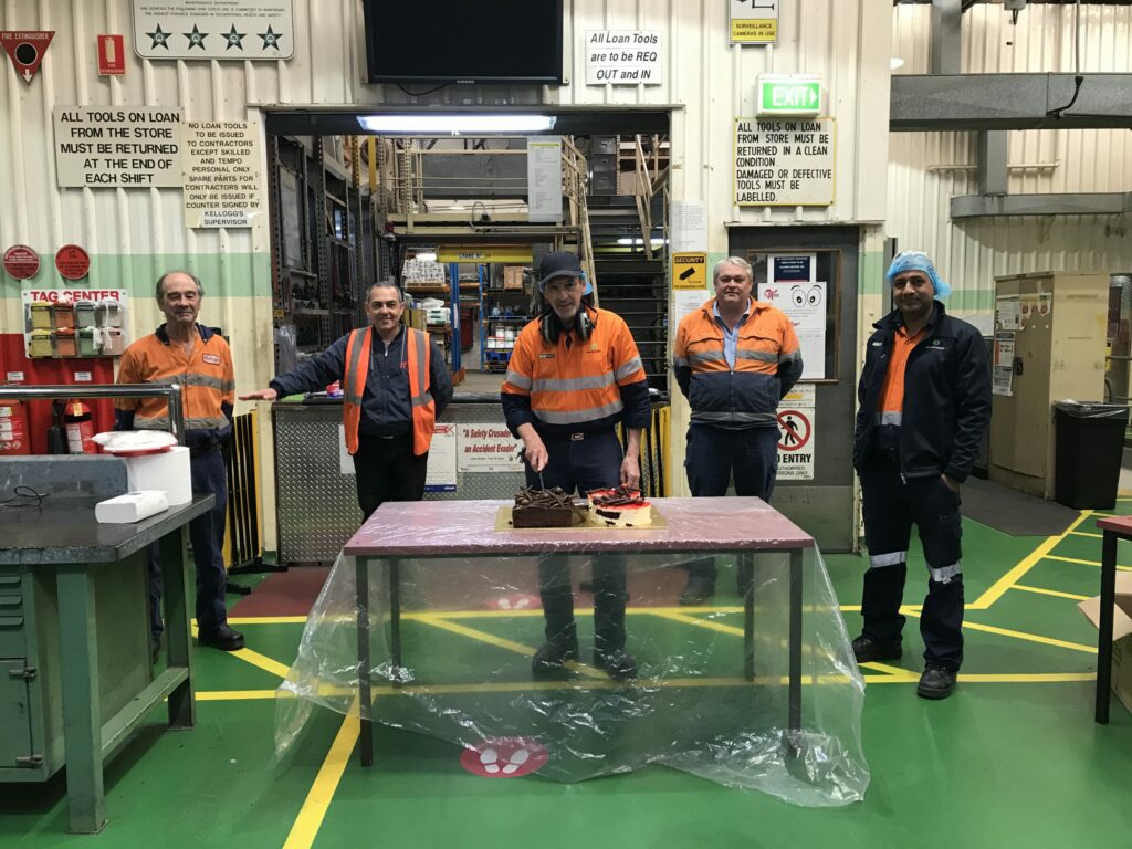 Celebrating 25 years with Kellogg’s