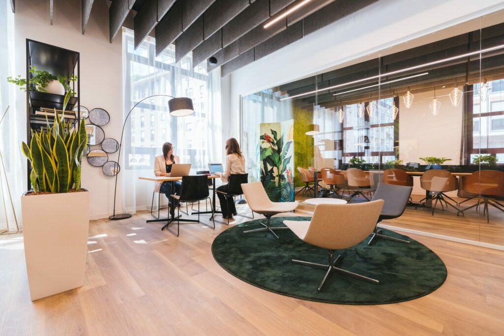 Space and Colour Considerations for Thriving Workplaces